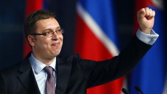 <p>
	Президентът на Сърбия Александър Вучич. <em>Снимка: архив Ройтерс</em></p>
