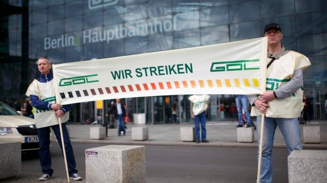 <p>
	Германските машинисти отново ще стачкуват. <em>Снимка: Ройтерс</em></p>
