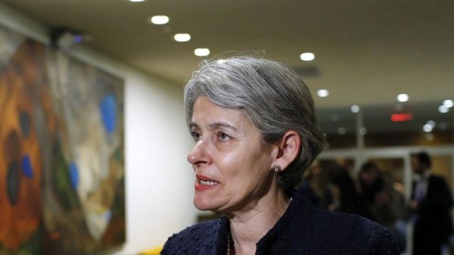 <p>
	Ирина Бокова. <em>Снимка: архив, Ройтерс</em></p>
