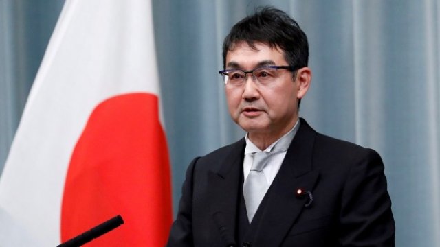 <p>
	Японският министър на правосъдието Кацуюки Кавай.&nbsp;<em>Снимка: Ройтерс</em></p>
