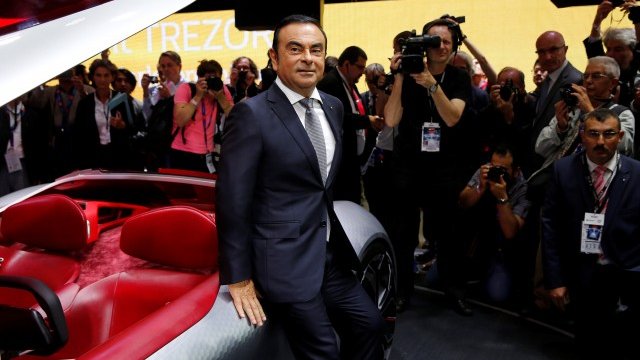 <p>
	Главният изпълнителен директор на Renault-Nissan Карлос Гон. <em>Снимка: Ройтерс</em></p>
