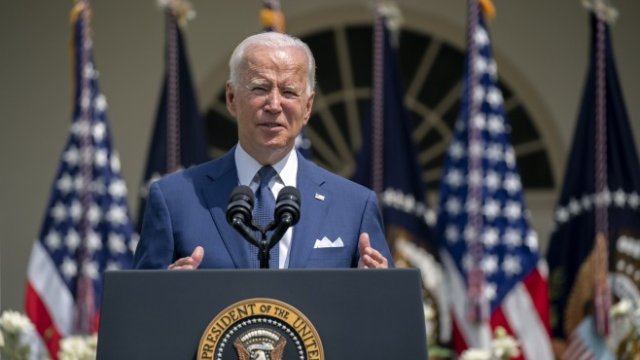 <p>
	Американският президент Джо Байдън. <em>Снимка: Bloomberg LP</em></p>
