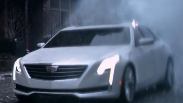 <p>
	Единствената към момента снимка на новия CT6. <em>Снимка: Cadillac</em></p>
