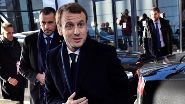 <p>
	<em>Еманюел Макрон. Снимка: Архив Ройтерс</em></p>
