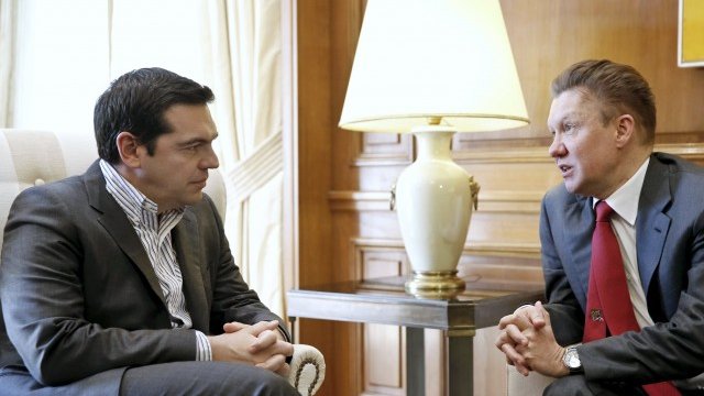 <p>
	Продължилата два часа и половина&nbsp;среща между Ципрас (вляво) и Милер не доведе до конкретен резултат. <em>Снимка: Ройтерс</em></p>
