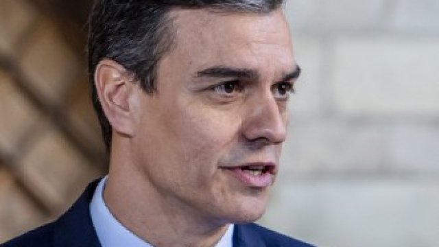 <p>
	Премиерът на Испания Педро Санчес.&nbsp;<em>Снимка: Angel Garcia/Bloomberg</em></p>
