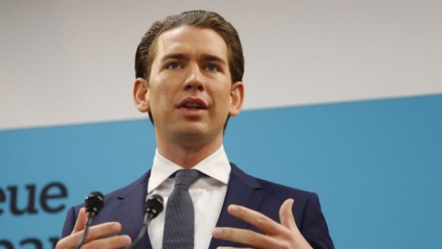 <p>
	Лидерът на Австрийската народна партия Себастиан Курц.<em> Снимка: Ройтерс</em></p>
