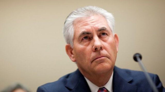 <p>
	Рекс Тилърсън. <em>Снимка: Архив Ройтерс</em></p>
