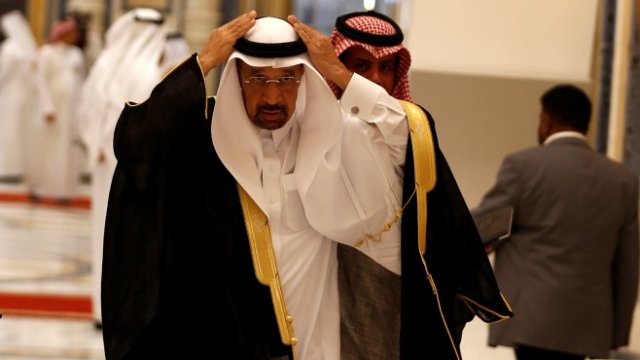 <p>
	Mинистърът на петрола на Саудитска Арабия Халид ал-Фалих. <em>Снимка: Ройтерс</em></p>
