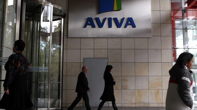 <p>
	Централата на Aviva в Лондон. <em>Снимка: Ройтерс</em></p>
