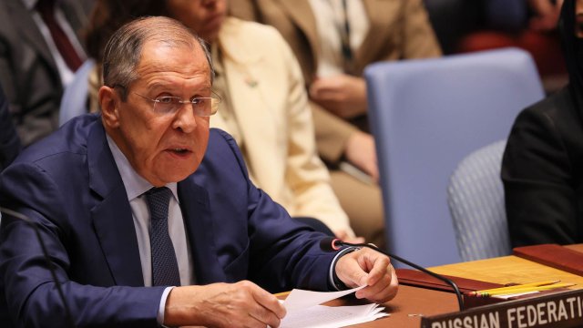 Руският външен министър Сергей Лавров. Снимка: Bloomberg LP