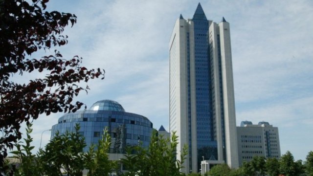 <p>
	<em>Централата на "Газпром" в Москва. Снимка: "Газпром"</em></p>
