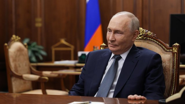 Снимка: EPA/VYACHESLAV PROKOFYEV / SPUTNIK / KREMLIN POOL MANDATORY CREDIT 