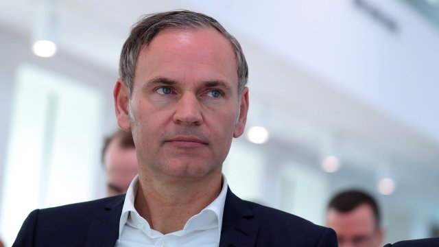 Главният изпълнителен директор на Volkswagen Group Оливер Блуме. Снимка: Bloomberg L.P.