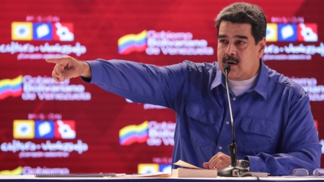 <p>
	Президентът на Венецуела Николас Мадуро. <em>Снимка: Ройтерс</em></p>
