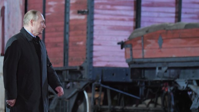 Владимир Путин. Снимка:  EPA/ALEXEI NIKOLSKY