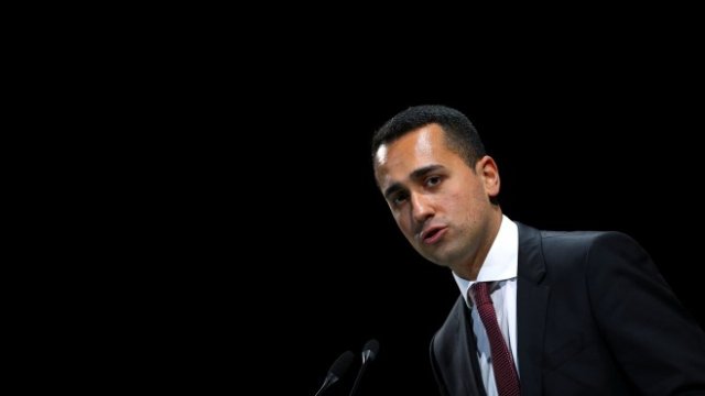 <p>
	Луиджи ди Майо <em>Снимка: Ройтерс</em></p>
