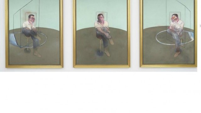 <p>
	&bdquo;Три студии за портрет на Джон Едуардс&ldquo; на Франсис Бейкън. <em>Снимка: www.christies.com</em></p>
