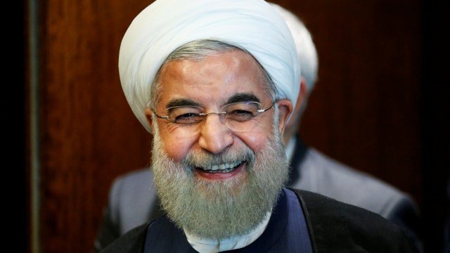 <p>
	Иранският президент Хасан Рухани. <em>Снимка: Ройтерс</em></p>
