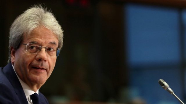 <p>
	Новият еврокомисар по икономиката Паоло Джентилони. <em>Снимка: Ройтерс</em></p>
