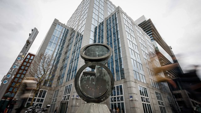 Централата на Euroclear в Брюксел. Снимка: Bloomberg LP