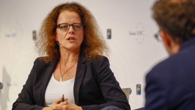 <p>
	Членът на управата на ЕЦБ Изабел Шнабел. <em>Снимка: Bloomberg</em></p>

