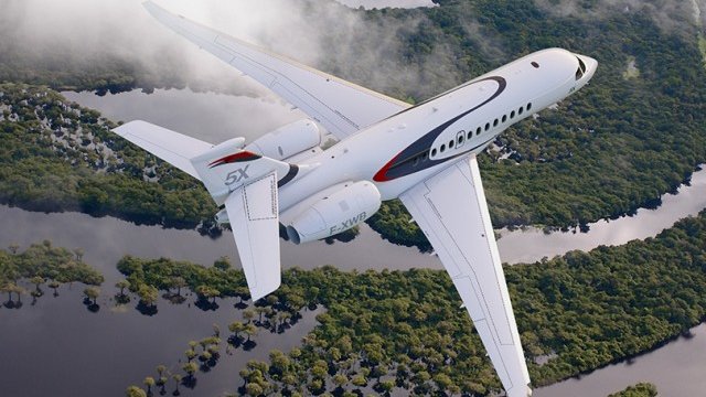 <p>
	Falcon 5X. Снимка: <em>Dassault</em></p>
