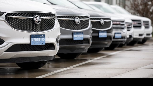 Автомобили с марката Buick. Снимка: Daniel Acker/Bloomberg