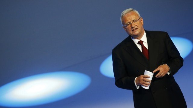 <p>
	Бившият главен изпълнителен директор на Volkswagen Мартин Винтеркорн. <em>Снимка: Ройтерс</em></p>

