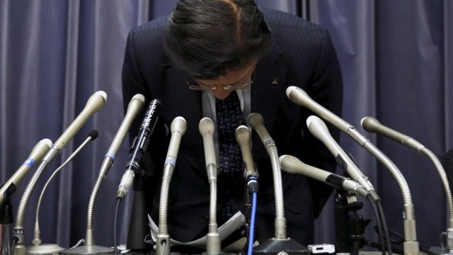 <p>
	Президентът Тецуро Айкава <em>Снимка: архив Ройтерс</em></p>
