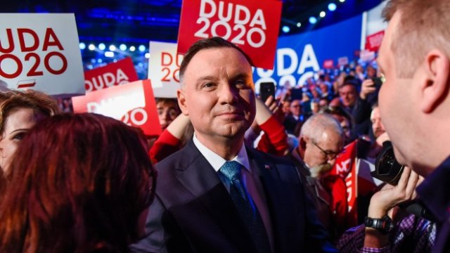 <p>
	Полският държавен глава Анджей Дуда.<em> Снимка: Getty Images</em></p>
