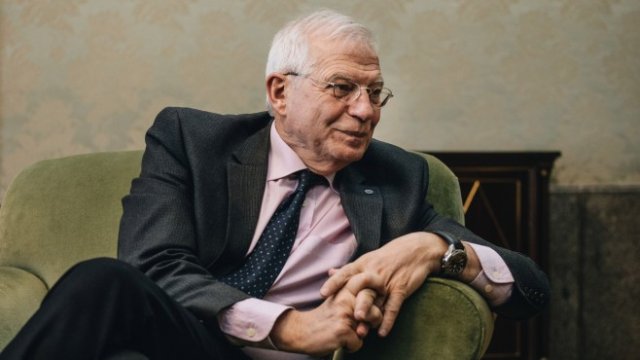 <p>
	Върховният представител на ЕС за външната политика Жозеп Борел. Снимка: <em>Carlos Lujan/Bloomberg</em></p>

