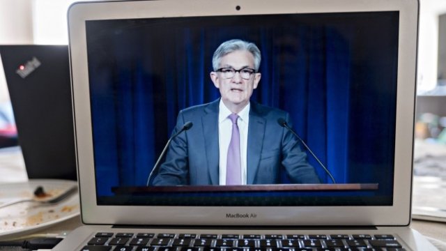 <p>
	Председателят на Фед Джером Пауъл. <em>Снимка: <span class="article--attribution">Bloomberg</span></em></p>
