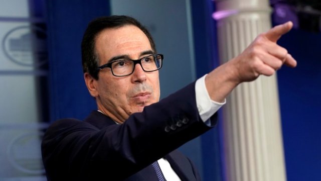 <p>
	Министърът на финансите на САЩ Стивън Манучин. <em>Снимка: Ройтерс</em></p>
