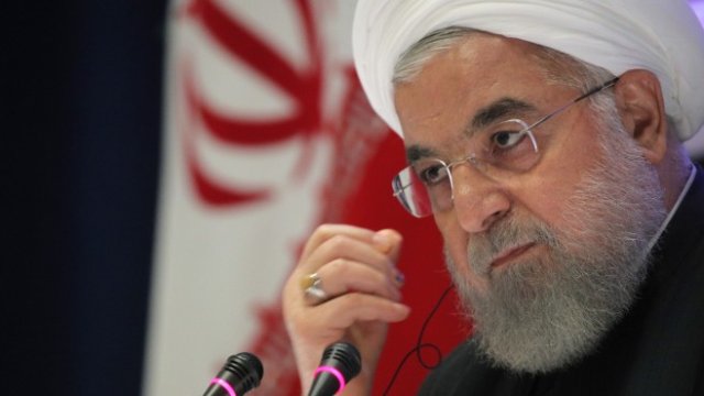 <p>
	Иранският президент Хасан Рохани. <em>Снимка: Ройтерс</em></p>
