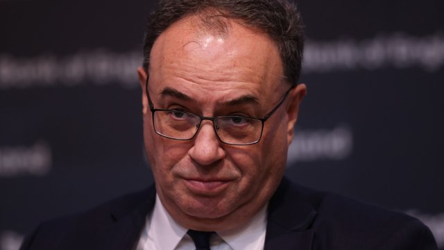 Управителят на АЦБ Андрю Бейли. Снимка: Bloomberg L.P.