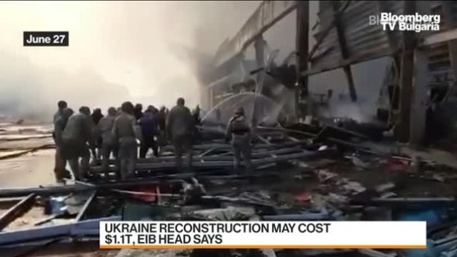 Възстановяването на Украйна може да струва 1 трлн. долара
