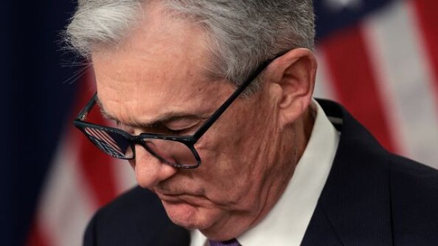 Гуверньорът на Федералния резерв на САЩ Джером Пауъл. Снимка: Bloomberg L.P.