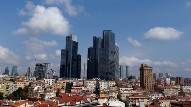 <p>
	Финансовият център на Истанбул. <em>Снимка: архив Ройтерс</em></p>

