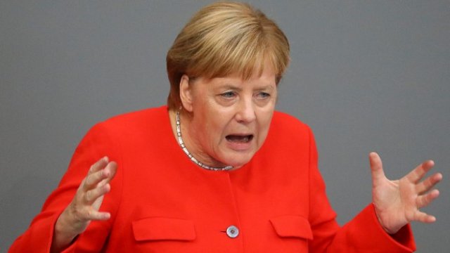 <p>
	<em>Германският канцлер Ангела Меркел, Снимка: Ройтерс</em></p>
