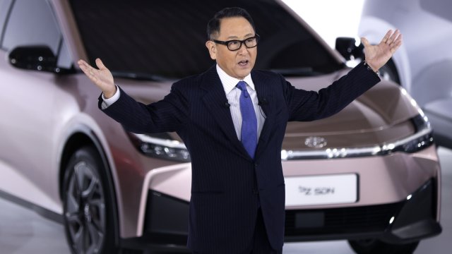Президентът на Toyota Motor Corp. Акио Тойода. Снимка: Bloomberg L.P.