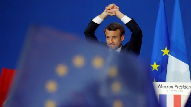 <p>
	Еманюел Макрон. <em>Снимка: Архив Ройтерс</em></p>
