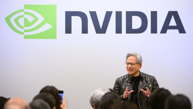 Лидерът на Nvidia Дженсън Хуанг. Снимка: Bloomberg