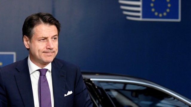 <p>
	Джузепе Конте. <em>Снимка: Ройтерс</em></p>
