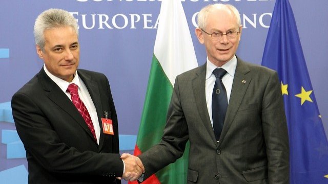 <p>
	<em>Първото посещение на служебния премиер Марин Райков в Брюксел. Снимка: Министерски съвет</em></p>
