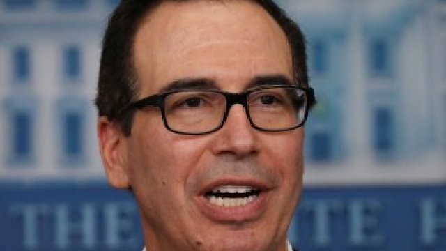 <p>
	Американският финансов министър Стивън Мнучин.&nbsp;<em>Снимка: Архив Ройтерс</em></p>
