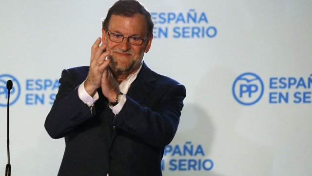 <p>
	Испанският премиер Мариано Рахой. <em>Снимка: Ройтерс</em></p>
