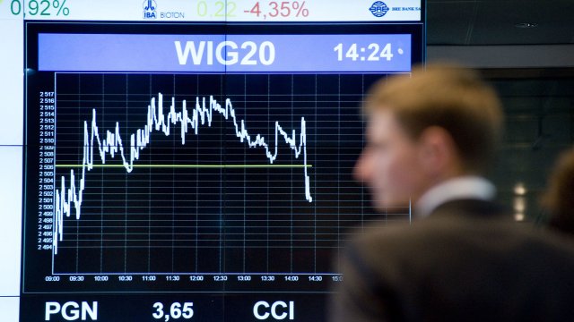 Борсата във Варшава. Снимка: John Guillemin/Bloomberg