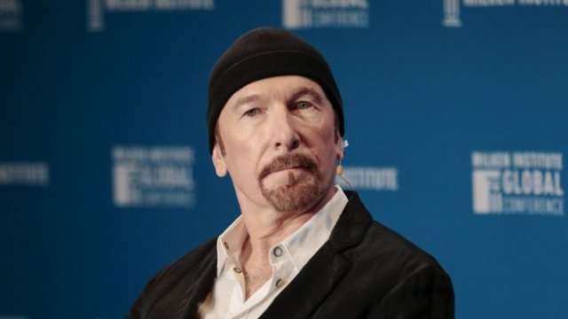 <p>
	Дейвид Хауъл Евънс от U2.&nbsp;<em>Снимка: Kyle Grillot/Bloomberg</em></p>
