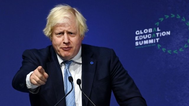 <p>
	Британският премиер Борис Джонсън.&nbsp;<em>Снимка: Bloomberg L.P.</em></p>
